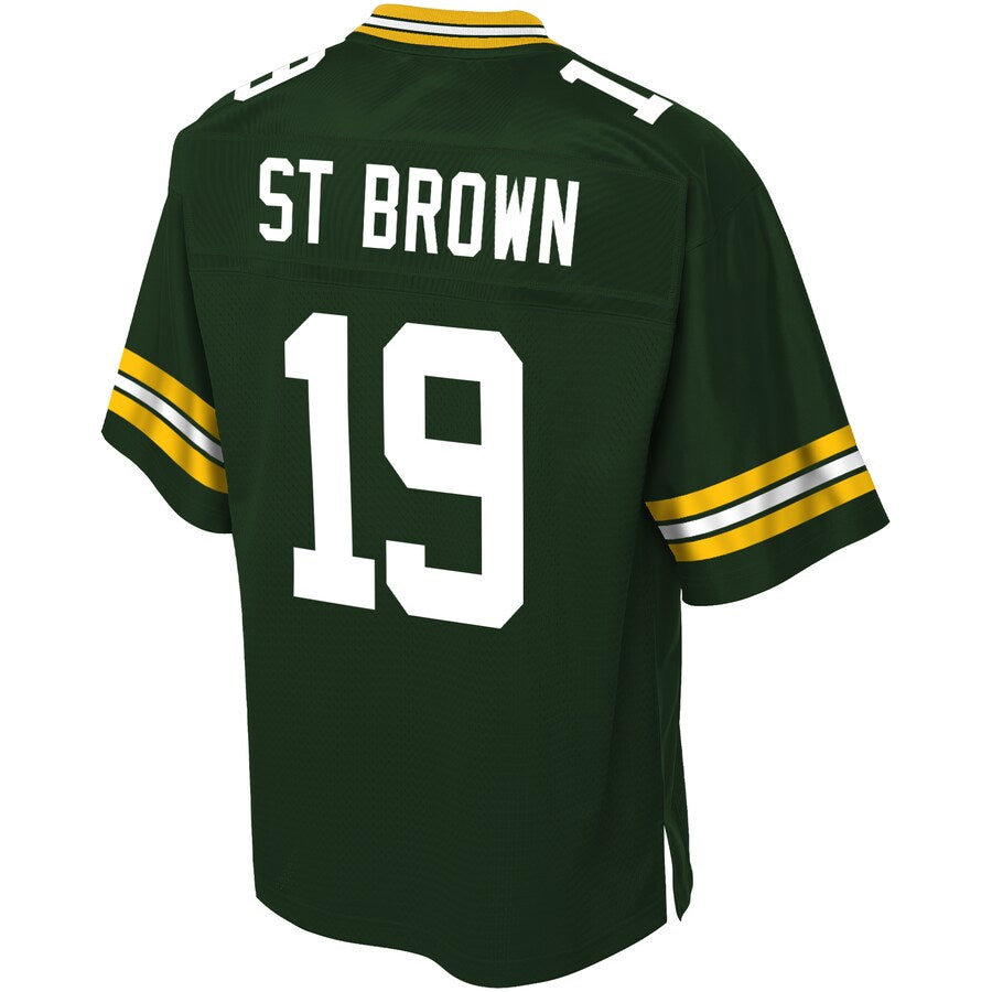Green Bay Packers Equanimeous St Big Tall NFL jersey front view