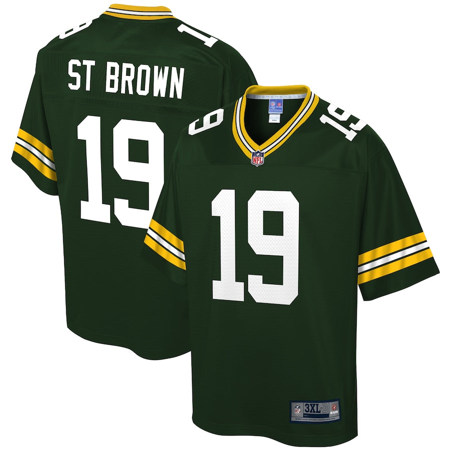 Green Bay Packers Equanimeous St Big Tall NFL jersey front view