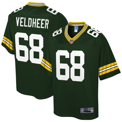 Green Bay Packers Jared Veldheer Big Tall NFL jersey front view