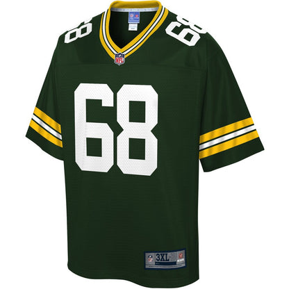 Green Bay Packers Jared Veldheer Big Tall NFL jersey front view
