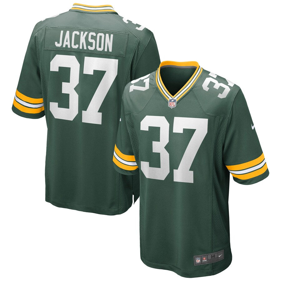 Green Bay Packers Josh Jackson NFL jersey front view