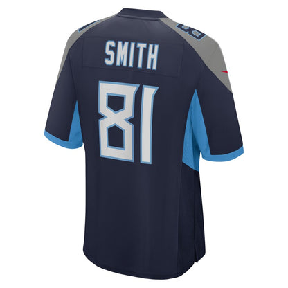 Tennessee Titans Jonnu Smith NFL jersey front view