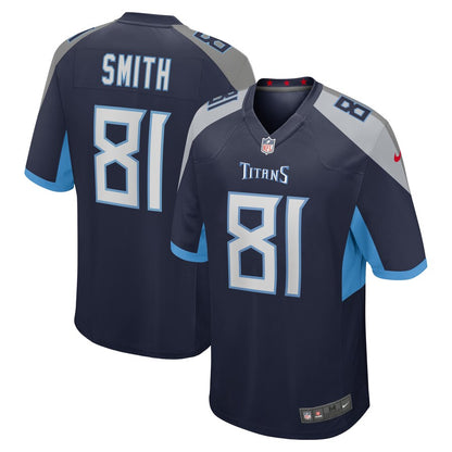 Tennessee Titans Jonnu Smith NFL jersey front view