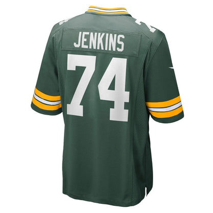 Green Bay Packers Elgton Jenkins NFL jersey front view