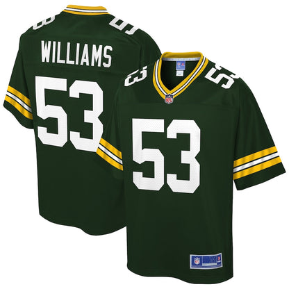 Green Bay Packers Tim Williams NFL jersey front view