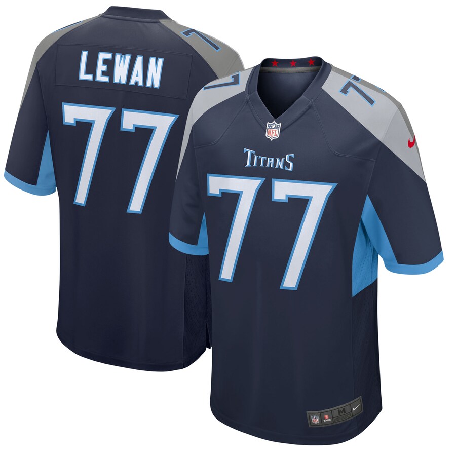 Tennessee Titans Taylor Lewan NFL jersey front view