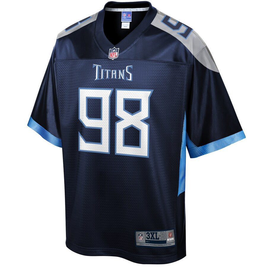 Tennessee Titans Jeffery Simmons Big Tall NFL jersey front view