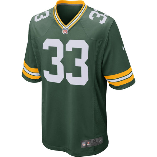 Green Bay Packers Aaron Jones NFL jersey front view