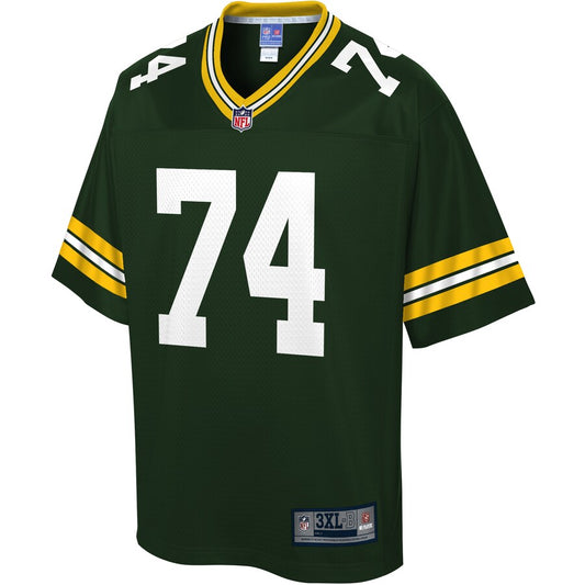 Green Bay Packers Elgton Jenkins Big Tall NFL jersey front view