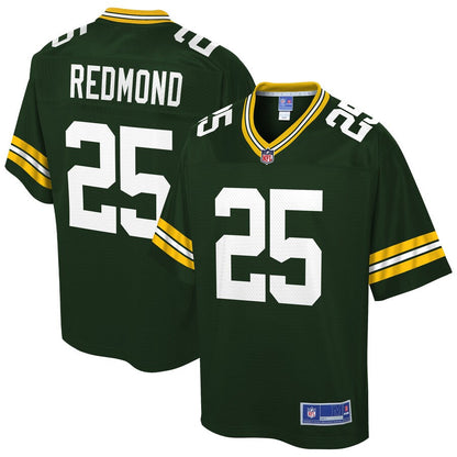 Green Bay Packers Will Redmond NFL jersey front view