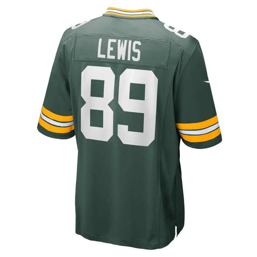 Green Bay Packers Marcedes Lewis NFL jersey front view