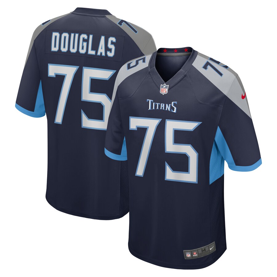 Tennessee Titans Jamil Douglas NFL jersey front view