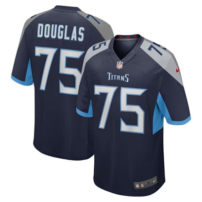 Tennessee Titans Jamil Douglas NFL jersey front view
