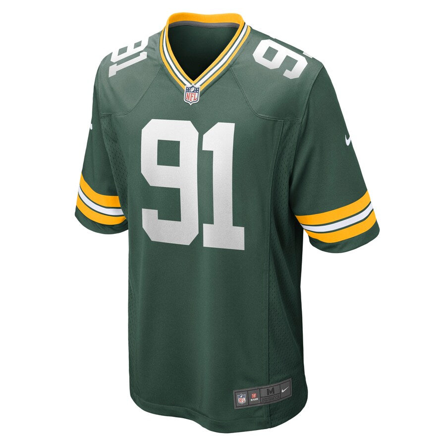 Green Bay Packers Preston Smith NFL jersey front view