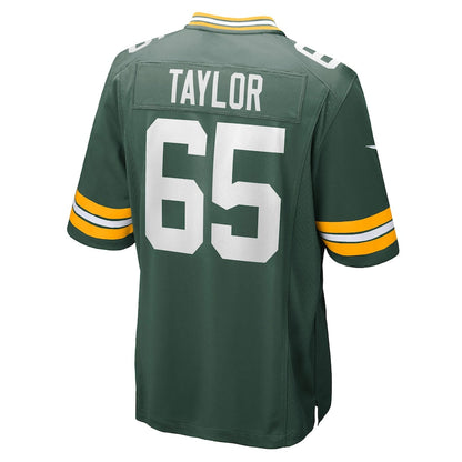 Green Bay Packers Lane Taylor NFL jersey front view