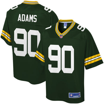 Green Bay Packers Montravius Adams NFL jersey front view