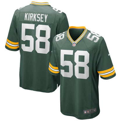 Green Bay Packers Christian Kirksey NFL jersey front view