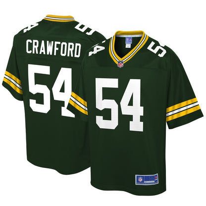 Green Bay Packers James Crawford NFL jersey front view