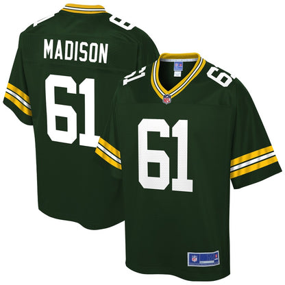 Green Bay Packers Cole Madison NFL jersey front view