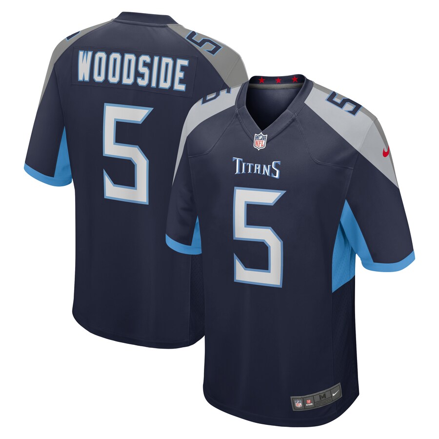 Tennessee Titans Logan Woodside NFL jersey front view