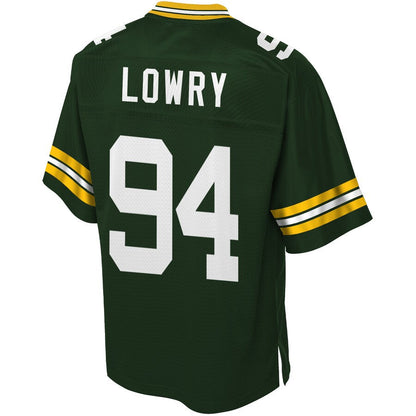 Green Bay Packers Dean Lowry NFL jersey front view