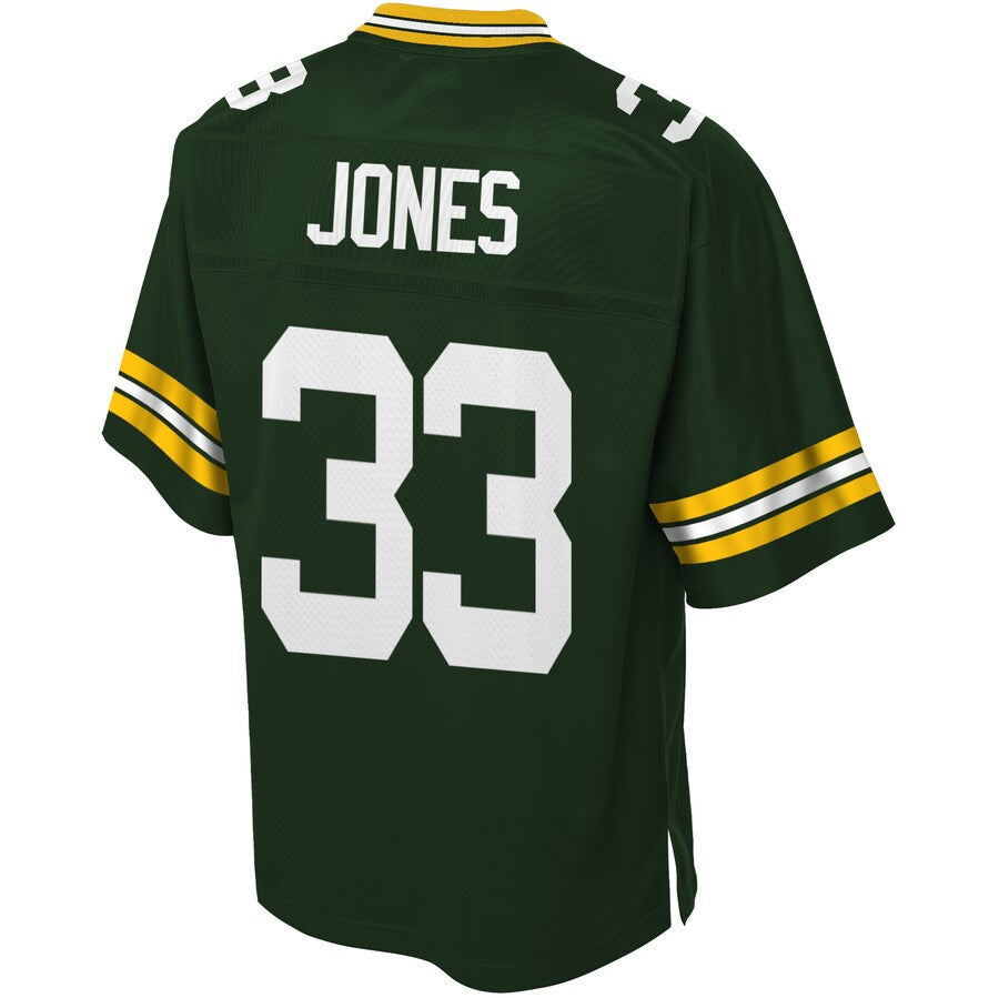 Green Bay Packers Aaron Jones NFL jersey front view