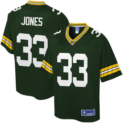 Green Bay Packers Aaron Jones NFL jersey front view