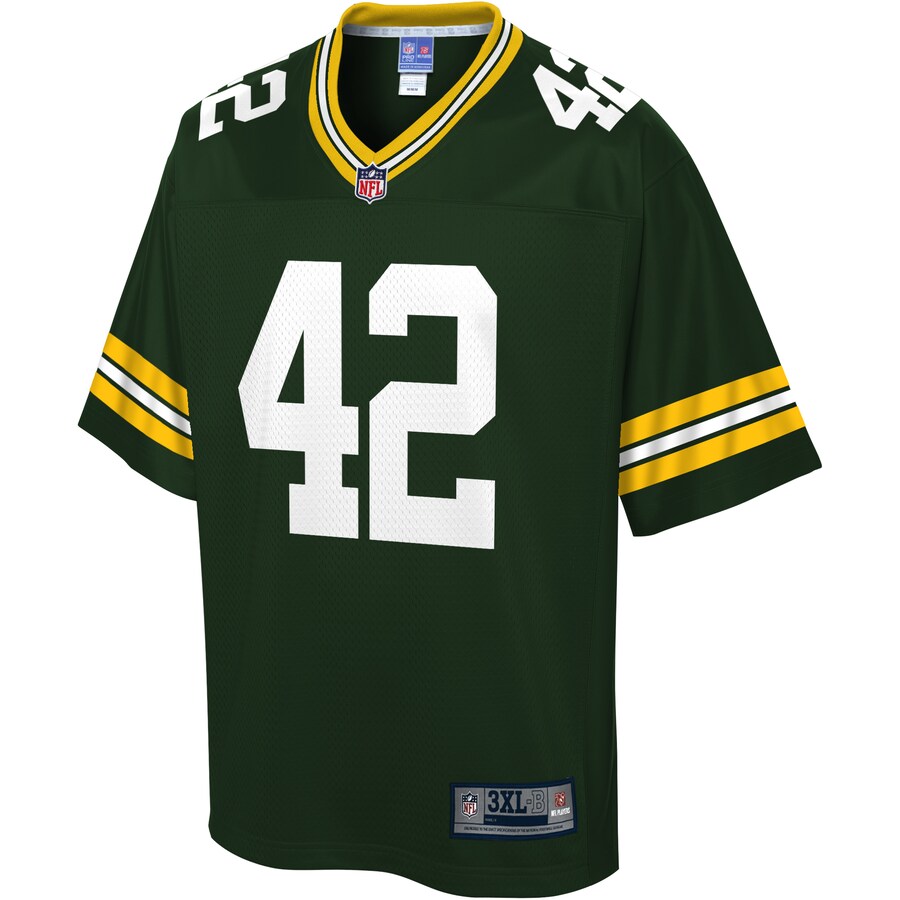 Green Bay Packers Oren Burks Big Tall NFL jersey front view