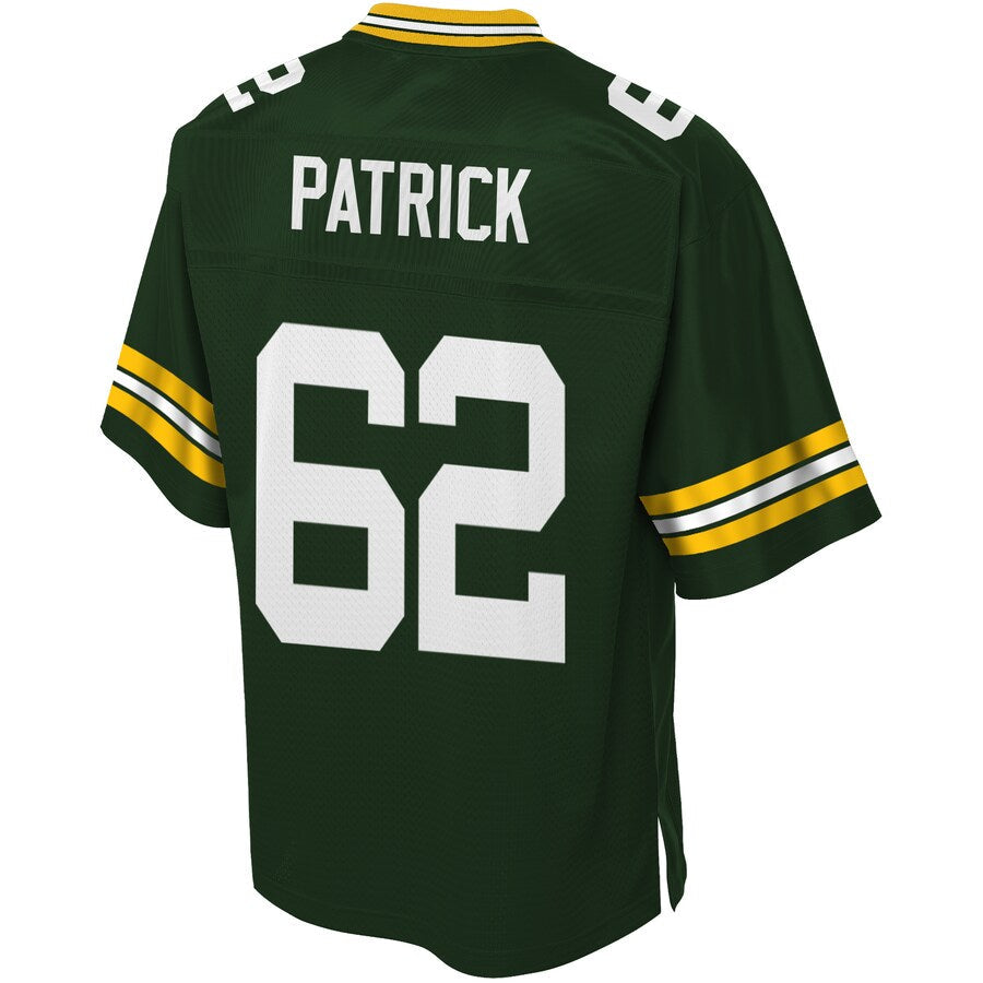 Green Bay Packers Lucas Patrick NFL jersey front view