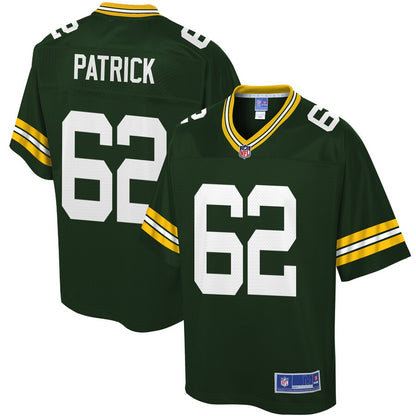 Green Bay Packers Lucas Patrick NFL jersey front view