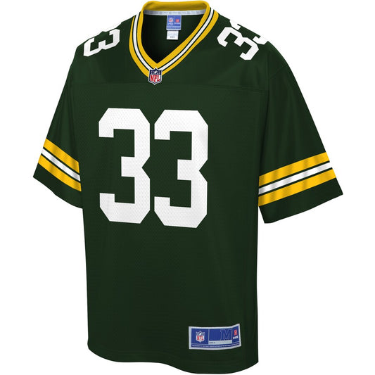 Green Bay Packers Aaron Jones Big Tall NFL jersey front view