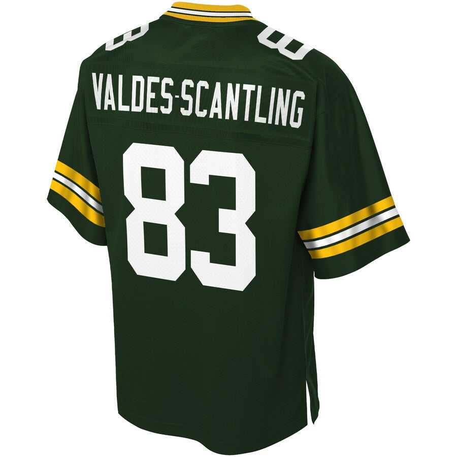 Green Bay Packers Marquez Valdes Scantling Big Tall NFL jersey front view