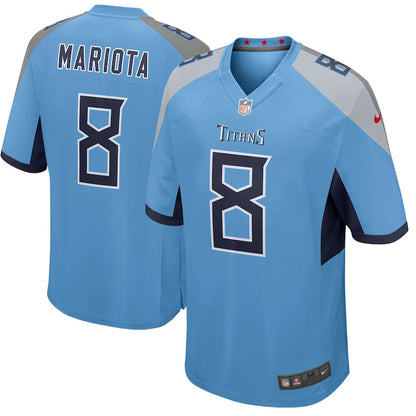 Tennessee Titans Marcus Mariota NFL jersey front view
