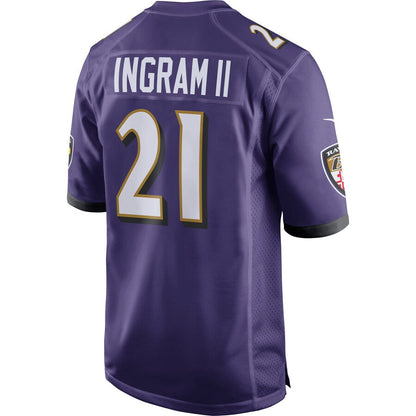 Baltimore Ravens Mark Ingram NFL jersey front view