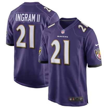 Baltimore Ravens Mark Ingram NFL jersey front view