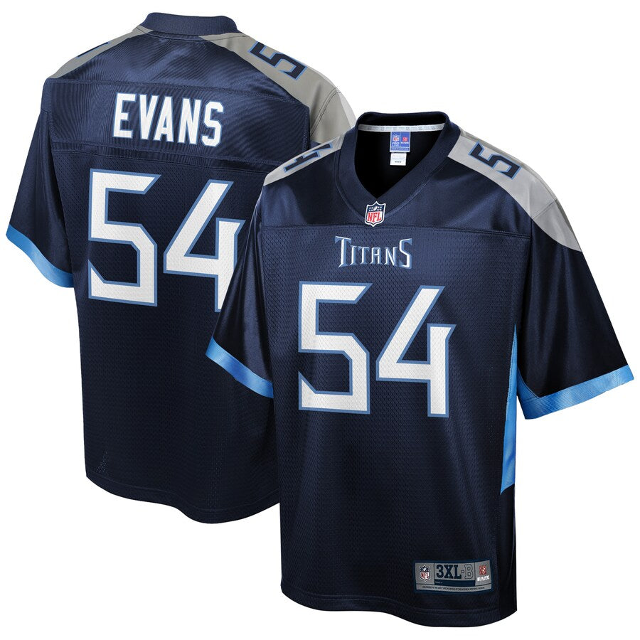 Tennessee Titans Rashaan Evans Big Tall NFL jersey front view