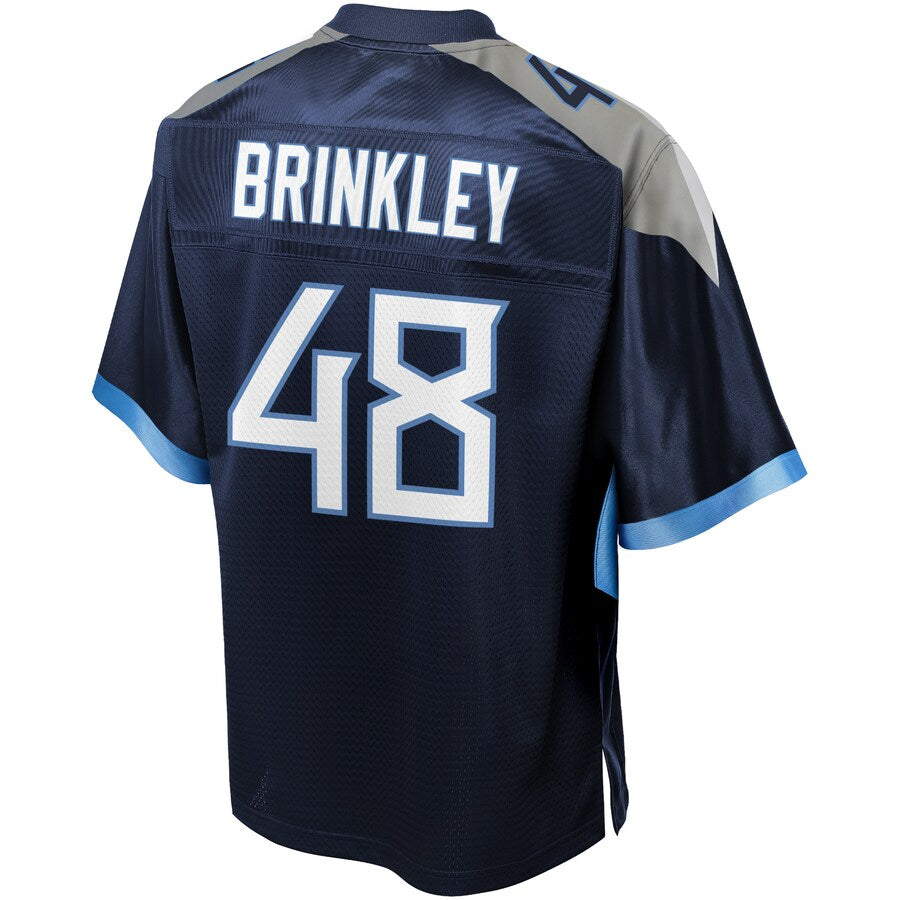 Tennessee Titans Beau Brinkley Big Tall NFL jersey front view