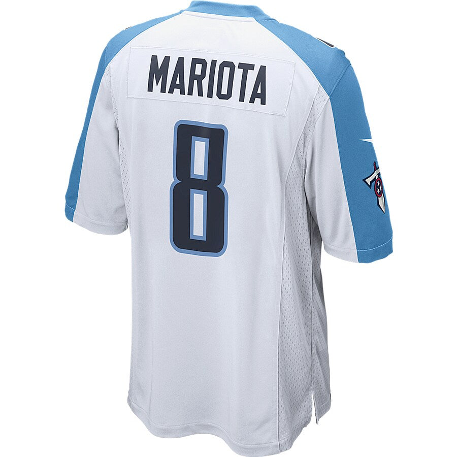 Tennessee Titans Marcus Mariota NFL jersey front view