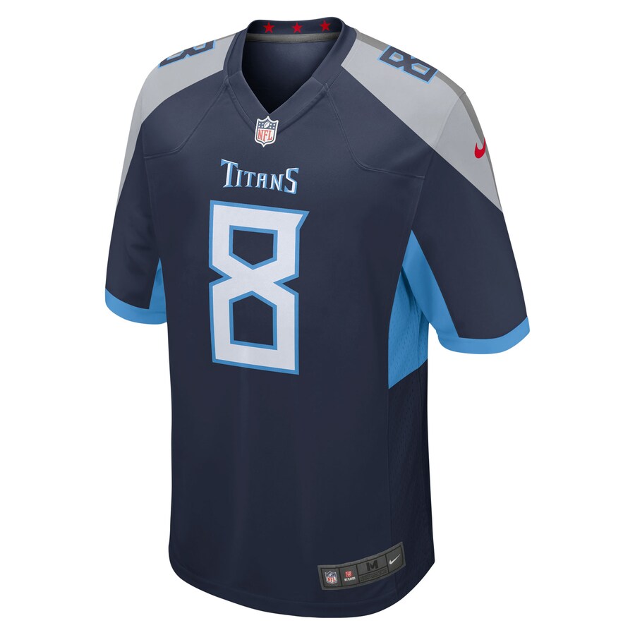 Tennessee Titans Marcus Mariota NFL jersey front view