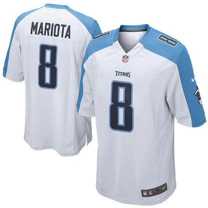 Tennessee Titans Marcus Mariota NFL jersey front view