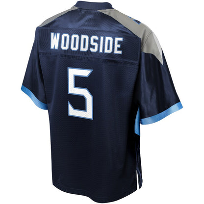 Tennessee Titans Logan Woodside Big Tall NFL jersey front view