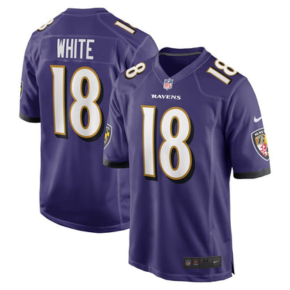 Baltimore Ravens James Proche II NFL jersey front view