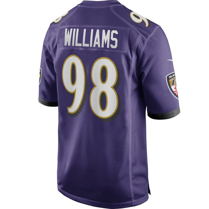 Baltimore Ravens Brandon Williams NFL jersey front view