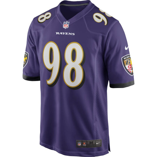 Baltimore Ravens Brandon Williams NFL jersey front view