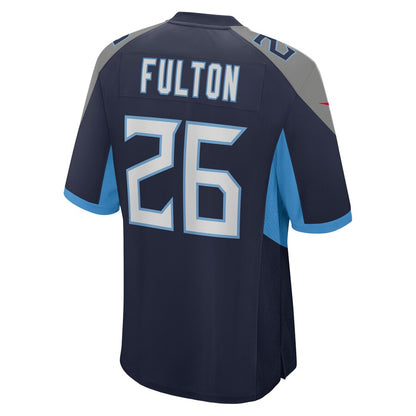 Tennessee Titans Kristian Fulton NFL jersey front view