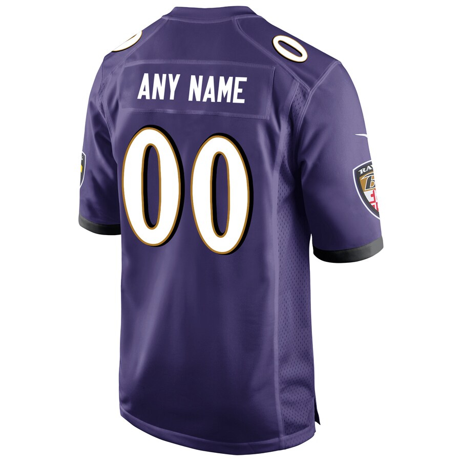 Baltimore Ravens Customized NFL jersey front view