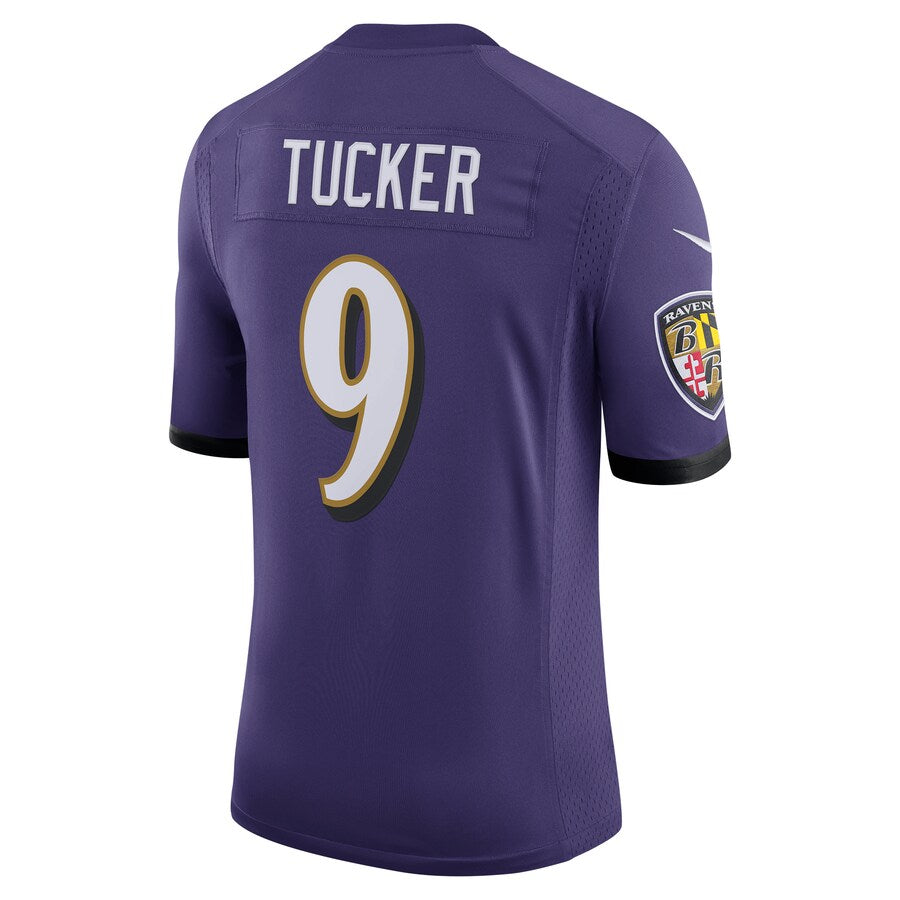Baltimore Ravens Justin Tucker NFL jersey front view
