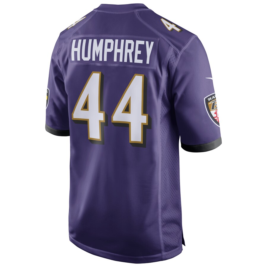 Baltimore Ravens Marlon Humphrey NFL jersey front view