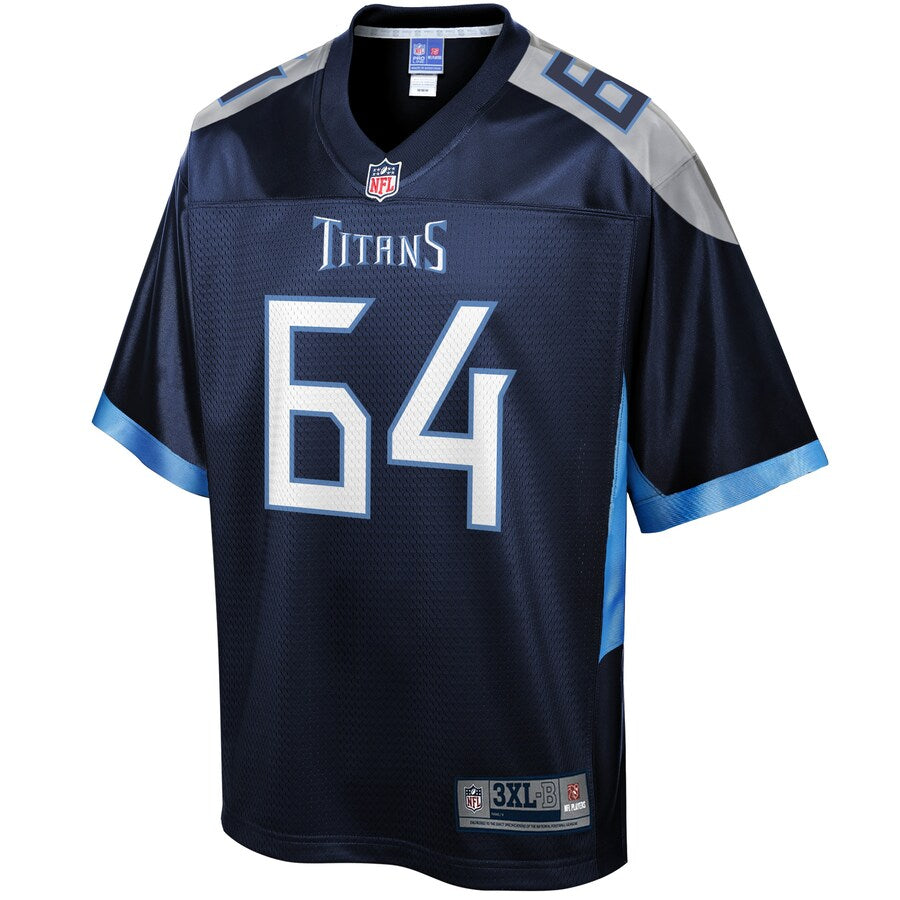 Tennessee Titans Nate Davis Big Tall NFL jersey front view