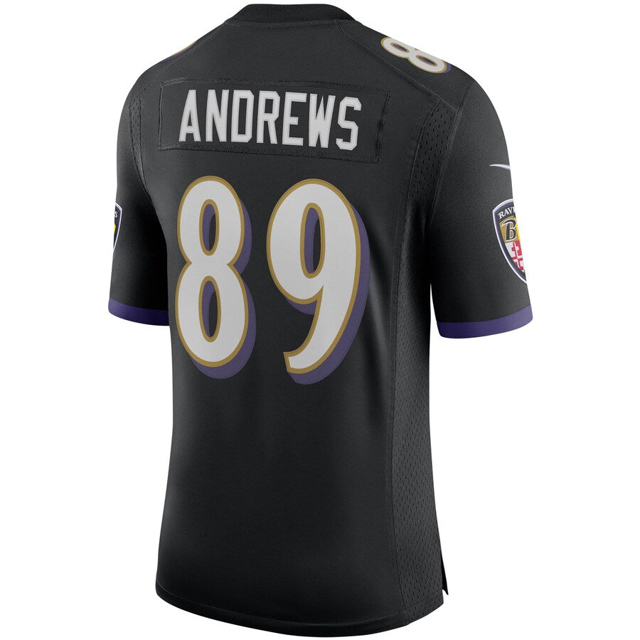 Baltimore Ravens Mark Andrews NFL jersey front view